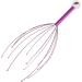 Shop Practical Blue Scalp Massager with Gentle Rubber Pearls - Perfect Head Massage Tool for Men & Women - Buy Online on GoSupps.com