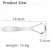 Stainless Steel Tongue Scraper - Fight Bad Breath | Oral Care Essential for Fresh Breath | Travel-Friendly Tongue Cleaner for Adults - Buy Online on GoSupps.com