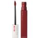 Maybelline Super Stay Matte Ink Liquid Lipstick Makeup  Long Lasting High Impact Color  Up to 16H Wear  Voyager  Deep Red  1 Count 50 VOYAGER 0.17 Fl Oz (Pack of 1) 1 COUNT