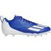 adidas Mens Adizero Spark Football Shoe White Team Royal Blue Size 11.5