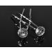 GBSTORE 12 Pcs Transparent Crystal Rhinestones Hair Pins - Elegant Hair Accessories for All Occasions - Buy Online on GoSupps.com