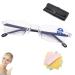 TOATLHEAL Autozoom reading glasses clear focus glasses with automatic adaptation for women and men beam-proof and frameless 1.0x-7.0x.(1pcs)