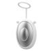 Calm Palm Sleep Aid - Sleep Aid Instrument Handheld Sleep Aid Machine Brain Massage Adjust Heart Rate for Improve Sleep Deep Relaxation (White)