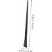 Baluue 48 Pcs Eyeliner Brush Eye Shadow Brush Eyeliner Makeup Tool Practical Eyeliner Brush Black  - Buy Online on GoSupps.com