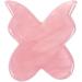 Natural Rose Quartz Jade Gua Sha Butterfly Tool | Anti-Aging Facial Massage | Genuine Healing Gemstone for Lifting & Tightening - Buy Online on GoSupps.com