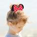 TEKI 2 Pack Mouse Ears Sequin Scrunchies - Red+White Spot Velvet Hair Accessories for Women and Girls - Buy Online on GoSupps.com