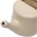 Qimacplus Ceramic Neti Pot - 350ml Capacity, Leak Proof Nostril, Comfort Grip - Lead-Free, Microwave & Dishwasher Safe - Buy Online on GoSupps.com