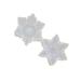 STOBOK 2pcs Molder Mold for Chocolate Epoxy Gel Molds Snowflake Shaped Molds Resin Epoxy Silicone Molds Cup Turners for Tumblers Resin Mold Candy Molds Cake Molds Crystal Epoxy White 5X8cm