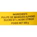 Ratna Alphonso Mango Pulp 30 oz (850g) Pack of 4 with Free Miras 2-in-1 Measuring Spoon | Sweetened | Premium Quality Mango Puree - Buy Online on GoSupps.com