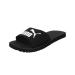 PUMA Unisex Adults' PURECAT Slides 44.5 EU Black White