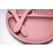 Goose Goodson + Co 10 Piece Baby Feeding Set | 100% Food Grade Silicone | BPA Free | Pink - Buy Online on GoSupps.com