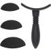 WOONEKY 2 Sets Eye Shadow Stamp Eyeshadow Stamp for Home Lazy Eyeshadow Makeup Accessories Black - Buy Online on GoSupps.com