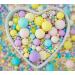 Essential Sweets Macaron Cake Decorations - Colorful Pearl Cupcake Toppers for Birthdays Halloween Thanksgiving & Christmas Parties - Buy Online on GoSupps.com