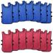 NEVULIND Pinnies Scrimmage Vests for Kids, Youth and Adults (12-Pack) - Soccer Pennies Small Blue & Red