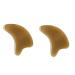 Minkissy Body Pro Tools Haupschaber facial massage tool stalks facial massager trigger point tool Chinese scrapers massage devices for neck oxenhorn trumpet horns 2 size 1x2pcs as shown x 2 pieces