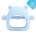 Bite Ring Baby - Blue & Pink | Safe Teething Toys for Infants | International Shipping Available - Buy Online on GoSupps.com