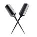 BbteK Combing Brush for Men and Women Hair Combs 1 Pack Professional Double-sided Combs for Hair Stylist Dry Hair Brush Hair Comb Hair Styling Household Goods Barber Comb Comb for Curly Hair (Color : B2pc
