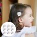 Lovely 17-pc Daisy Flower Hair Clips for Girls - Perfect Beach Wedding Hair Accessories Beautiful and Practical Hairpins - Buy Online on GoSupps.com