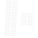 FOMIYES 60 Sheets Eye Mask Non Woven Blackout Eye Cover Warm Eye Compress Skin Care Eye Patches Eye Accessory Beauty Accessories Stye Disposable Non-woven Fabric White Invisible Sticker