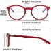 Suertree Blue Light Glasses for Reading | 1.5x Spring Hinge Anti-Fatigue Computer Glasses - Buy Online on GoSupps.com