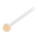 White Ergonomic Body Scrubber with Hanging Hole - Ideal for Hotels, Bathrooms, and Toilets - Buy Online on GoSupps.com