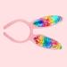 hgnxa Easter Rabbits Ear Hairband Woman Teens Sequins Headbands for Movie Enthusiasts Animes Theme Gatherings Hairband White - Buy Online on GoSupps.com