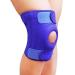 Knee Brace Adjustable Post Medical Grade Silicone Knee Protector Professional Knee Brace Compression Sleeve Elastic Knee Wraps with Silicone Gel & Spring Support