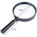 Portable Handheld Magnifying Glass Jumbo Size 5X Reading Magnifier Compatible with Books Newspapers Maps Coins Jewellery Hobbies Crafts Made in China - Buy Online on GoSupps.com