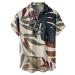 Tavorpt Hawaiian Shirt for Men Slim Fit, Mens Short Sleeve Button Down Shirts Floral Beach Tropical Printed Hawaiian Shirts Purple X-Large
