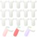 200 Pcs Nail Display Tips Nail Polish Display Rings Manicure Art Practice Tool for Polish Practice Beginners Natural Color