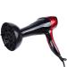 2000W Professional Hair Dryer with Nozzles Ionic Salon Powerful Hairdryer AC Motor Fast Blow Dryer with 3 Heat 2 Speed Low Noise Hairdryer Powerful Quick Drying for Home and Salon Red Small Gift - Buy Online on GoSupps.com