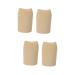 FRCOLOR 4 Pcs Toe Scuffs Toe Covers Soft Toe Sleeves Toe Protective Covers Toe Finger Protector Toe Protective Sleeves Anti-wear Covers Breathable Toe Caps Toe Tabs Elasticity 2.7x4cmx2pcs As Shownx2pcs