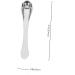 Mobestech Eye Cream Massage Stick | Silver Face Roller for Eye Treatment & Facial Massage | 8.5x2cm - Buy Online on GoSupps.com