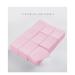 MOIBASE Pink Gel Nail Polish Remover Tools 540 PCS Lint Free Nail Wipes Cotton Pads Nail Remover Pads PA-005