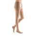 mediven plus for men & women 30-40 mmHg Thigh High w/Attachment Left Open Toe Beige VII-Petite Beige VII-Petite Left