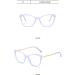 SERONI Cat Eye Blue Light Blocking Glasses - Tr90 Metal Temples UV Protection 60mm - Stylish Computer & Reading Glasses for Men & Women - Buy Online on GoSupps.com