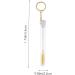 DOITOOL Lash Extension Supplies 10 Pcs Keychain Mascara Brush Golden Ring Miss With Diamond Empty Mascara Wand - Buy Online on GoSupps.com