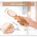 4 in 1 Pumice Stone Foot File Kit - Double-Sided Pedicure Tool with Steel Files Sandpaper Bamboo Brush | International Shipping Available - Buy Online on GoSupps.com