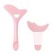 RYAOLFLY Winged Eyeliner Stencil  Eye Makeup Aid Tool  Reusable Silicone Eye Makeup Assistant Tool  Multi-Purpose Winged Eyeliner for Eye  Eyeliner Stencils for Eyes. (Pink)