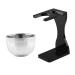 Minkissy 1 set of shaving set soap bowl made of stainless steel shaving shell stand for safety razor Razor brushwood holder for shaving brush gift multifunction tools dad acrylic sorted color 12x7.2cm