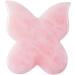 Natural Rose Quartz Jade Gua Sha Butterfly Tool | Anti-Aging Facial Massage | Genuine Healing Gemstone for Lifting & Tightening - Buy Online on GoSupps.com
