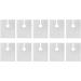 100pcs Disposable Hair Cutting Capes - Waterproof Salon Barber Aprons for Home Hairdressing & Styling - Buy Online on GoSupps.com