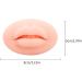 3D Silicone Lip Practice Skin - Fake Piercing Lip Model for Makeup Training | International Shipping Available - Buy Online on GoSupps.com