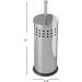 Home Basics Metal Toilet Plunger with Holder - Bathroom Apartment Essentials | Hidden Chrome Combo for Toilet Hideaway Tools - Buy Online on GoSupps.com