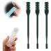 2-in-1 Nasal Hair Cutter 2024 New Double Sided Nose Hair Remover Tool Portable Manual 360 Rotating Nose Hair Trimmer for Women Men (Dark Green)