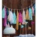 Binpeng 9.8in Blue Tissue Paper Tassel DIY Hanging Decorations - 20PCS 25cm Blue Garland for Party, Wedding, Baby Shower - Buy Online on GoSupps.com
