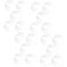 VILLCASE 40 Pcs Acrylic Round Sheet Cake Pan Acrylic Blanks Sheer Panels Acrylic Blank Circle Coaster Wafer - Buy Online on GoSupps.com