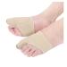 2 pieces Hilph Hallux valgus toe spreader correction silicone bale toe corrector gel hallux valgus rail socks with silicone pads 1 pair