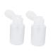 POPETPOP POPETPOP Set of 2 Pump Makeup Bottles Nail Art Storage Box 120ml Squeeze Bottle for Nail Polish Remover