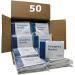 EVAQ8 Grab Bag with 50 Emergency Foil Blankets for First Aid Emergencies and Evacuations - Buy Online on GoSupps.com